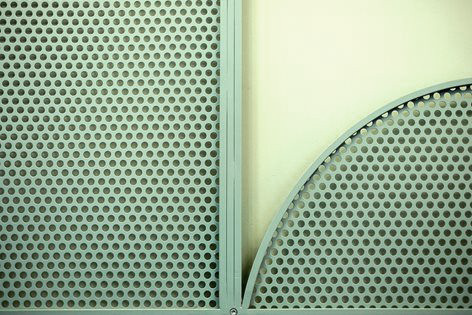 Cameo Green mesh material